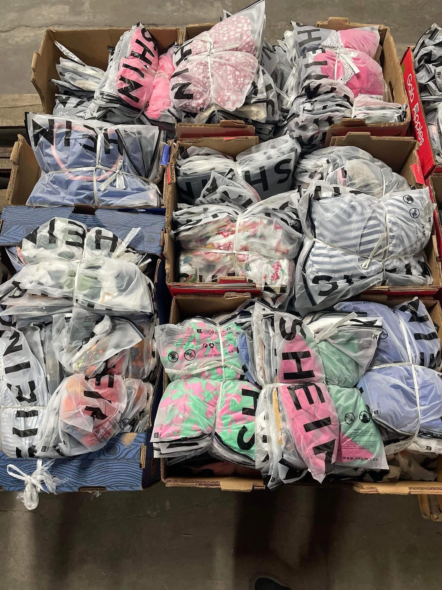 1000-Piece SHEIN Clothing Pallet - Wholesale Resale Profit Lot
