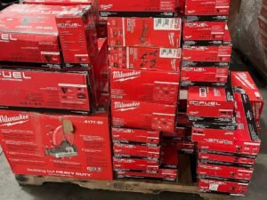 150 Unit Milwaukee Tools Pallet — Unit Milwaukee Tools Palle