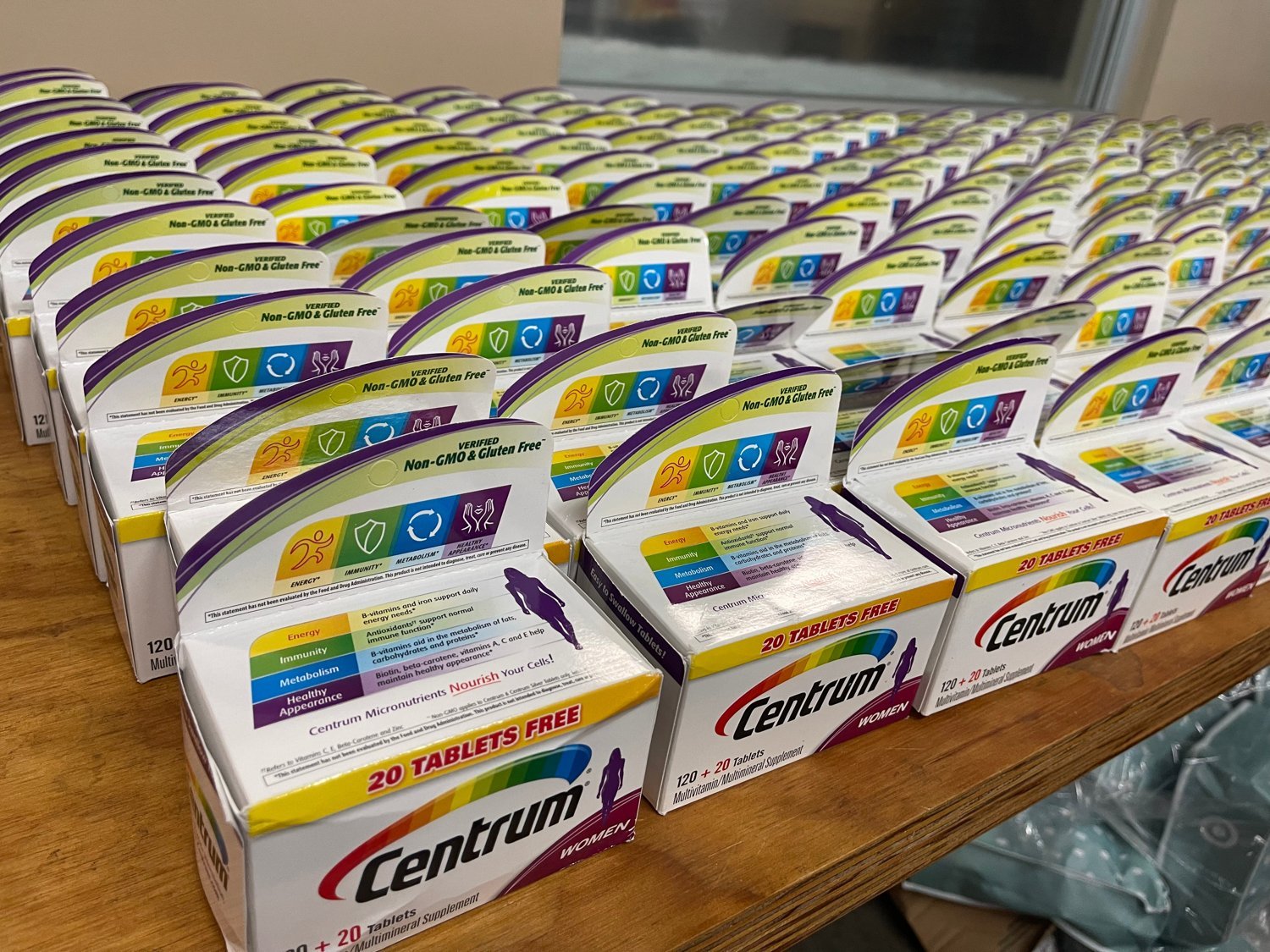 65-Bottle Centrum Women Multivitamin Liquidation Lot — Wholesale Deal