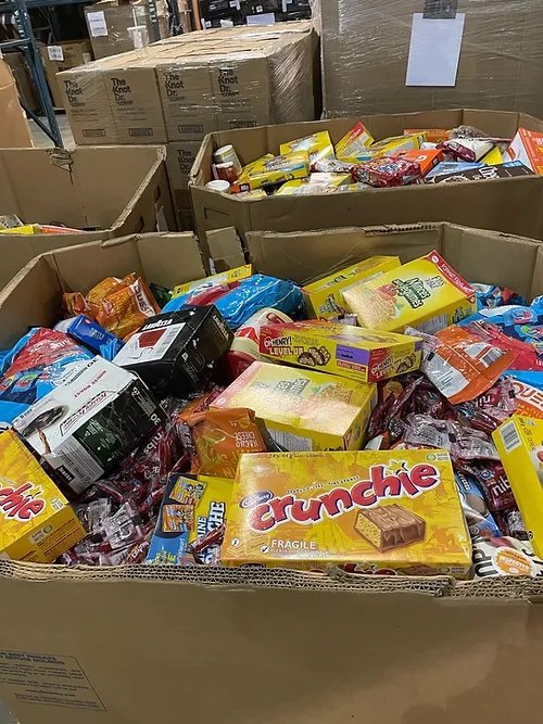 Amazon Food Pallet 1 — 500+ Units Wholesale Grocery