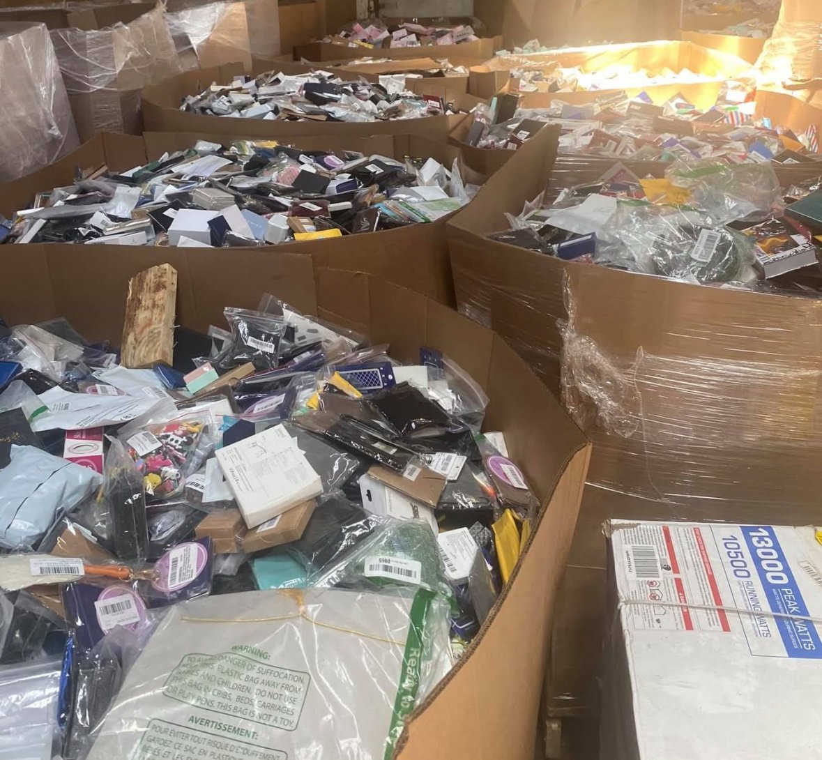 Amazon Jewelry Pallet: 8,000-Piece Wholesale Resale Lot