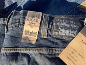 Authentic Levi Jeans Pallet (Men & Women) (500–525 Pieces)
