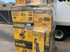Buy 1 DeWalt Tools Liquidation Pallet Wholesale — $1,850