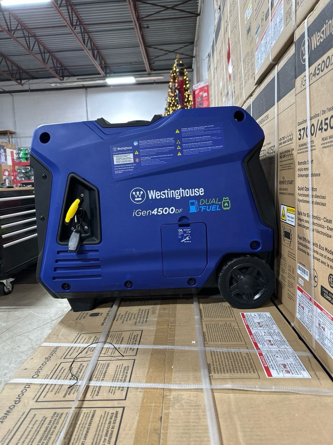 Buy 1 Westinghouse WGen4500DF Dual Fuel Generator – Wholesale $699