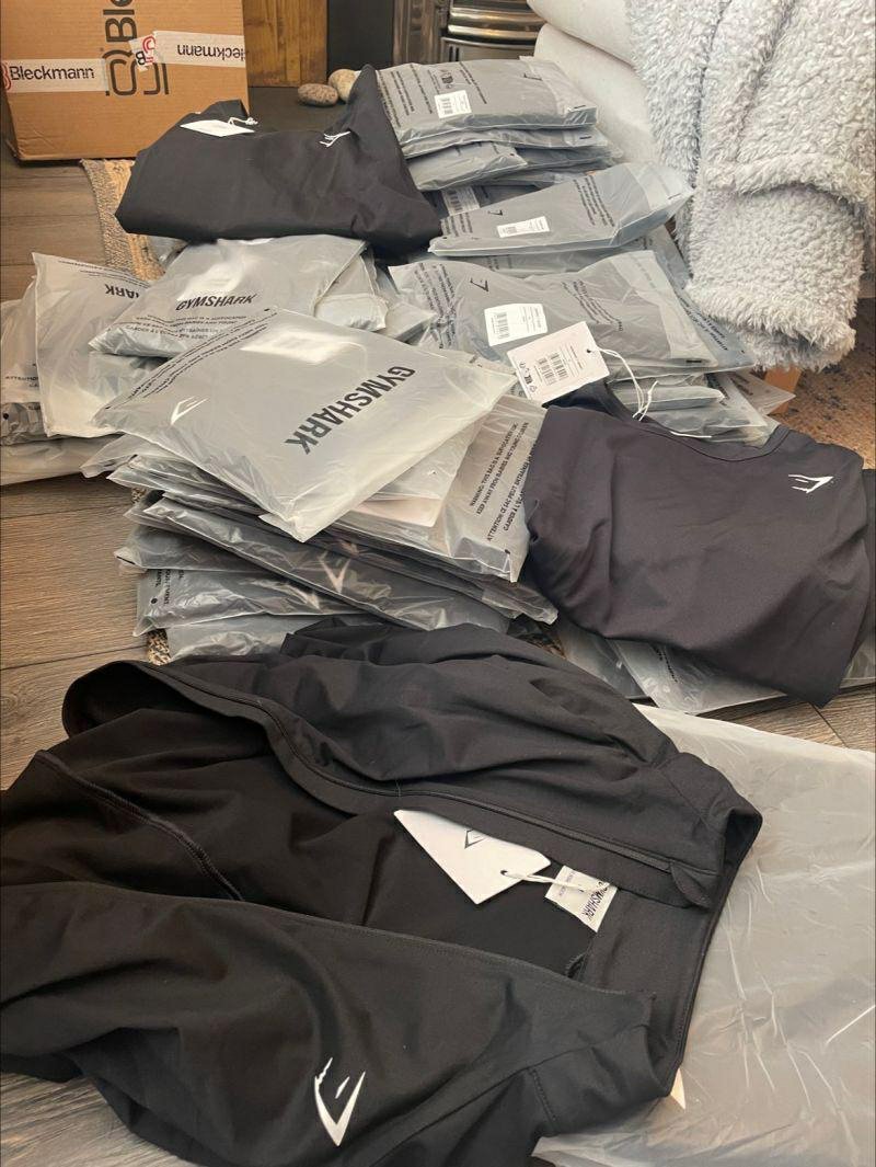 Buy 1 Wholesale Gymshark Clothing Pallet — Authentic Activewear