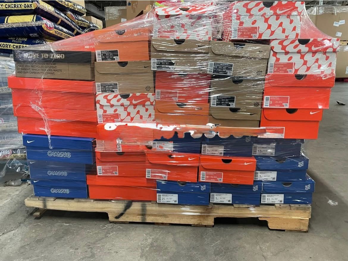 Buy 130-Pair Nike Sneaker Pallet - Authentic Wholesale Lot