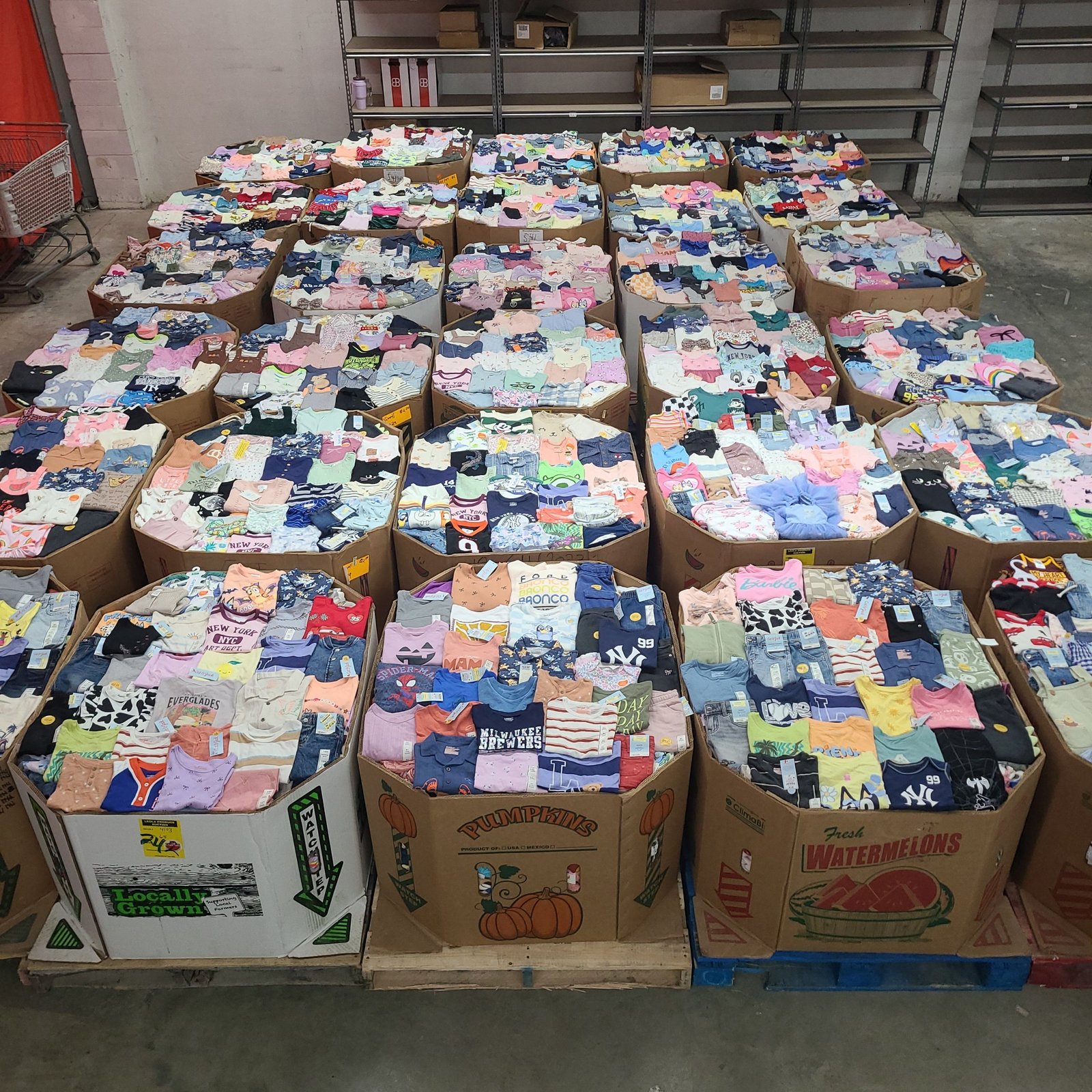 Buy Target Baby Clothes Liquidation Pallet — 1000 Pieces Wholesale