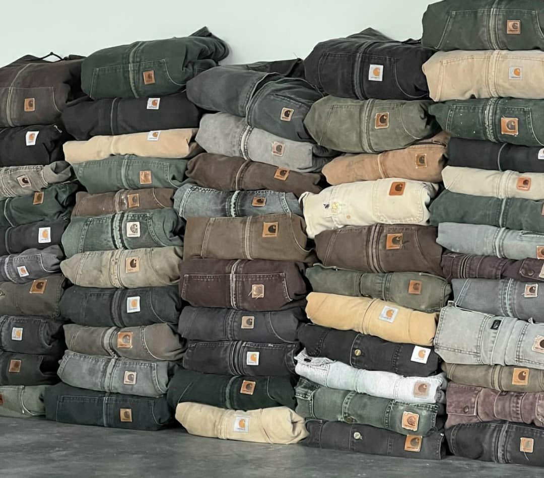 Carhartt Clothing Liquidation Pallet — 300+ Piece Wholesale Lot