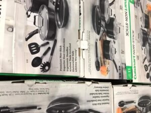 Cookware Sets Liquidation Pallet: 95+ Unit Wholesale Profit Lot