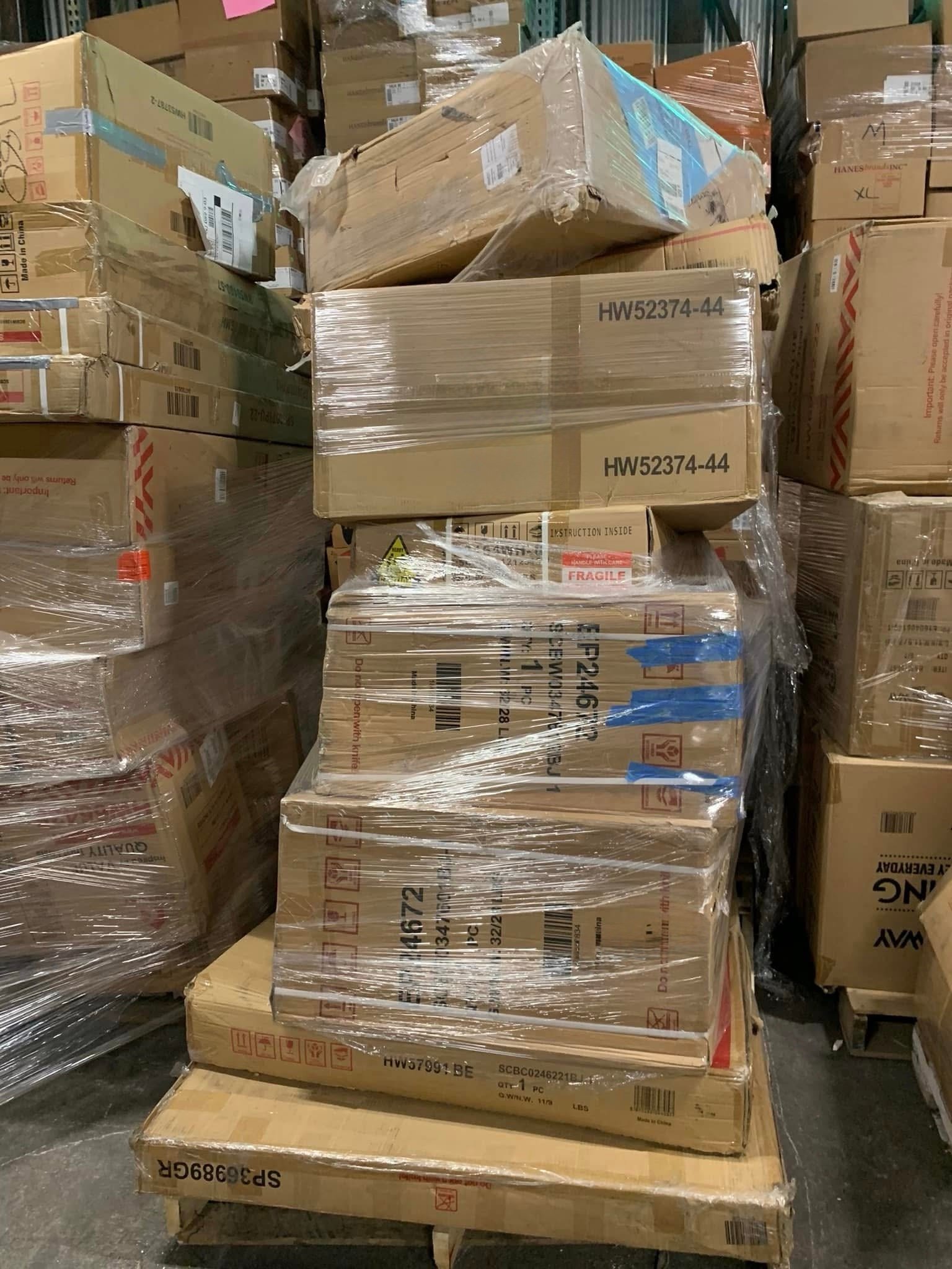Costway Liquidation Pallet: 2-Pallet Wholesale Profit Lot