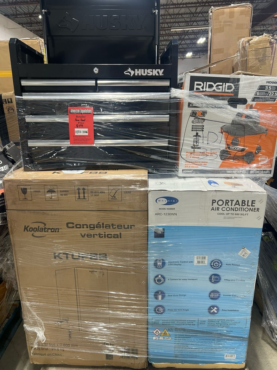 Home Depot Home and Kitchen Pallet: Wholesale Buy from $499