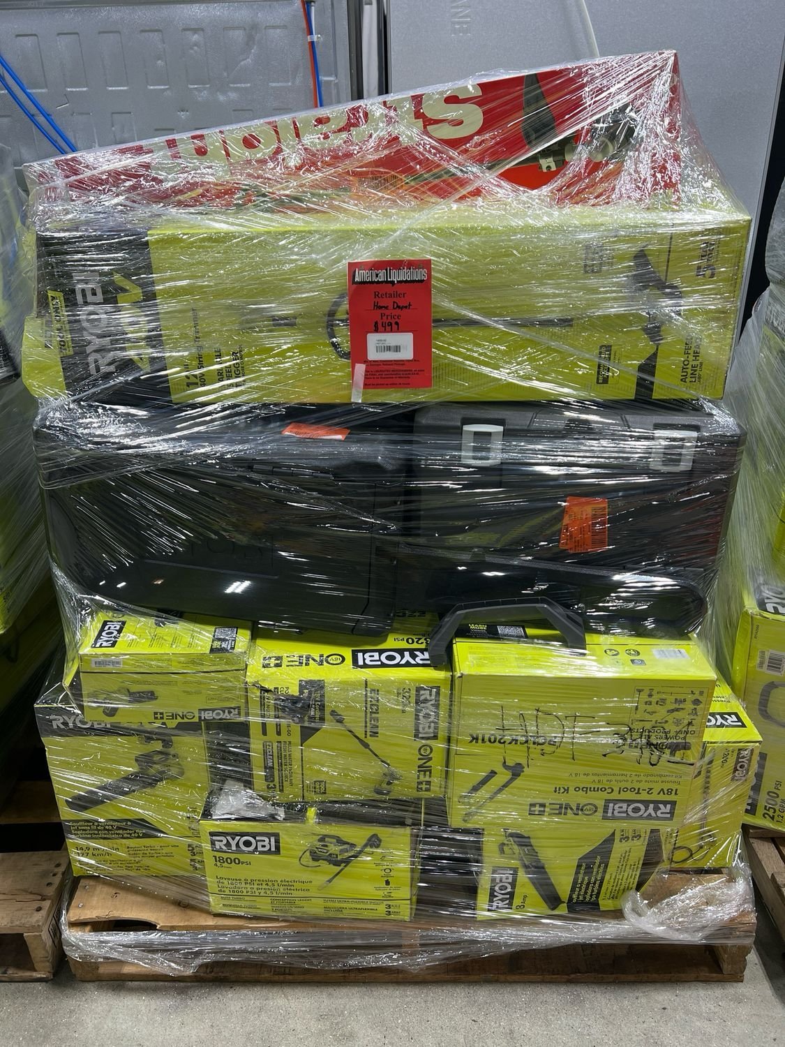 Home Depot Power Tool Pallet 10 — Wholesale Lot at $499