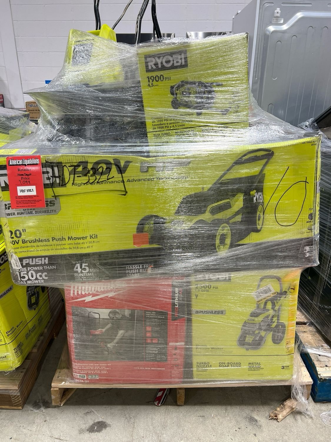 Home Depot Power Tool Pallet 5