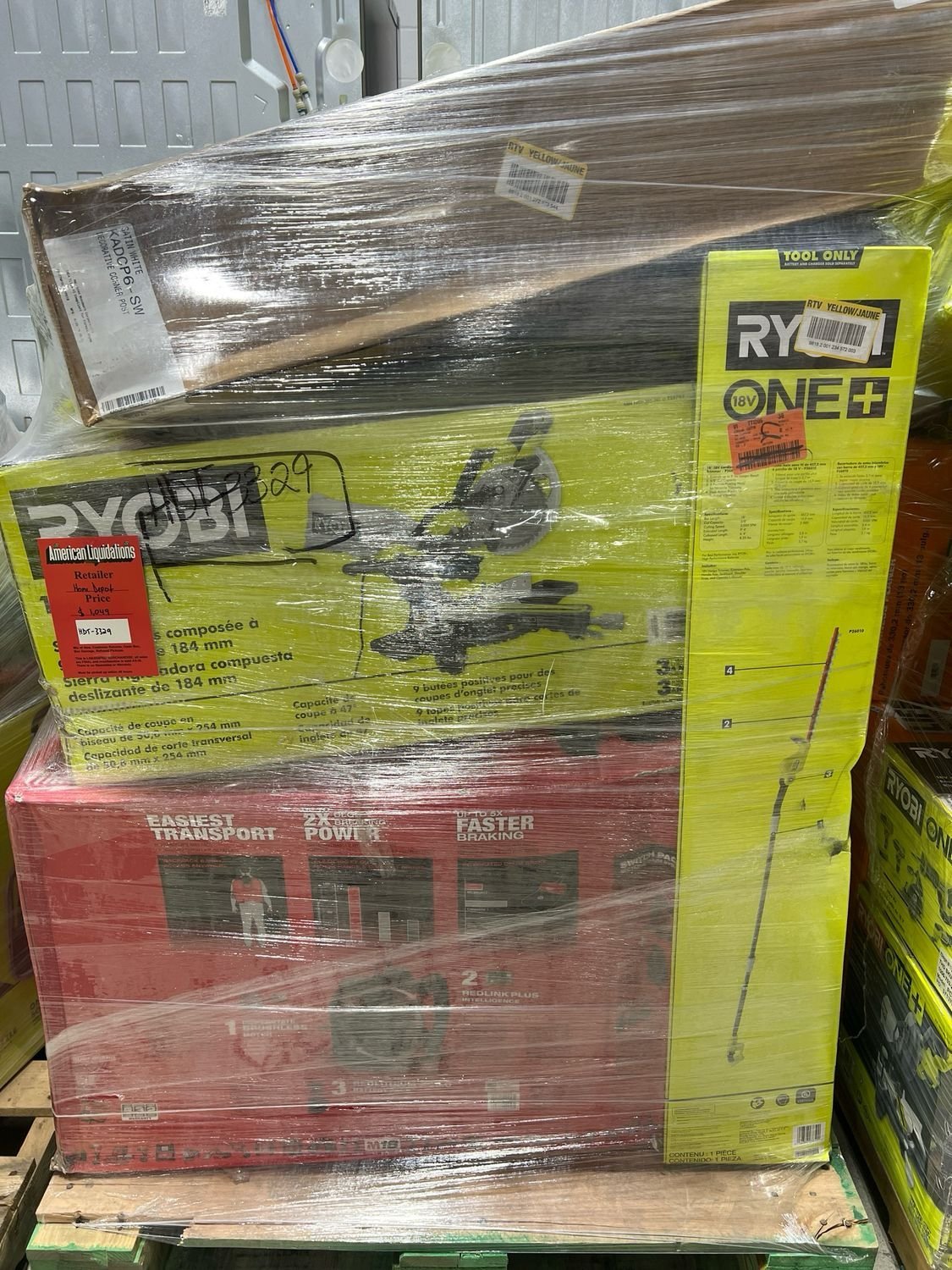 Home Depot Power Tool Pallet 9