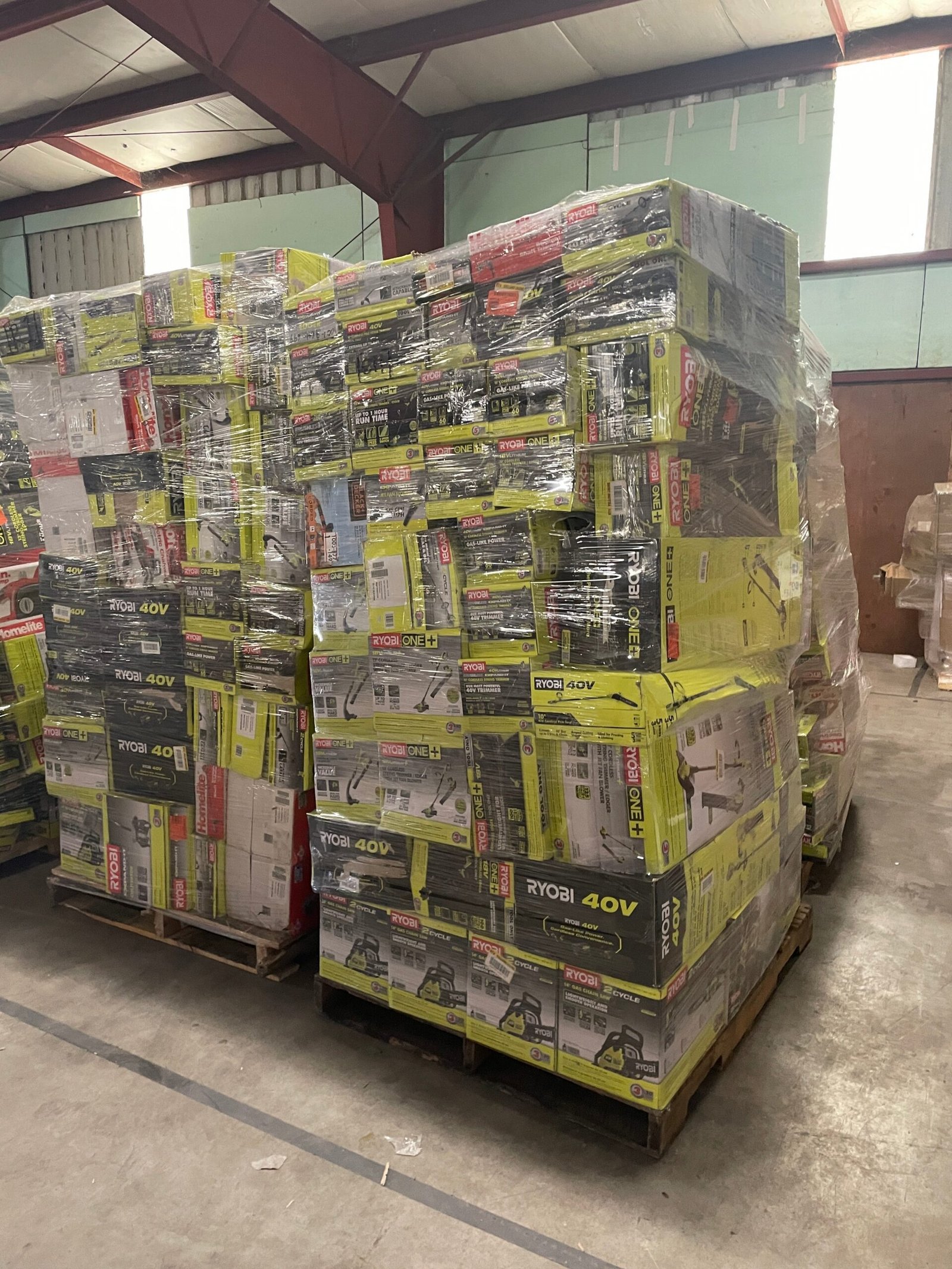 Ryobi Tools Truckload: 24-Pallet Wholesale Load, $45,000 Free Ship