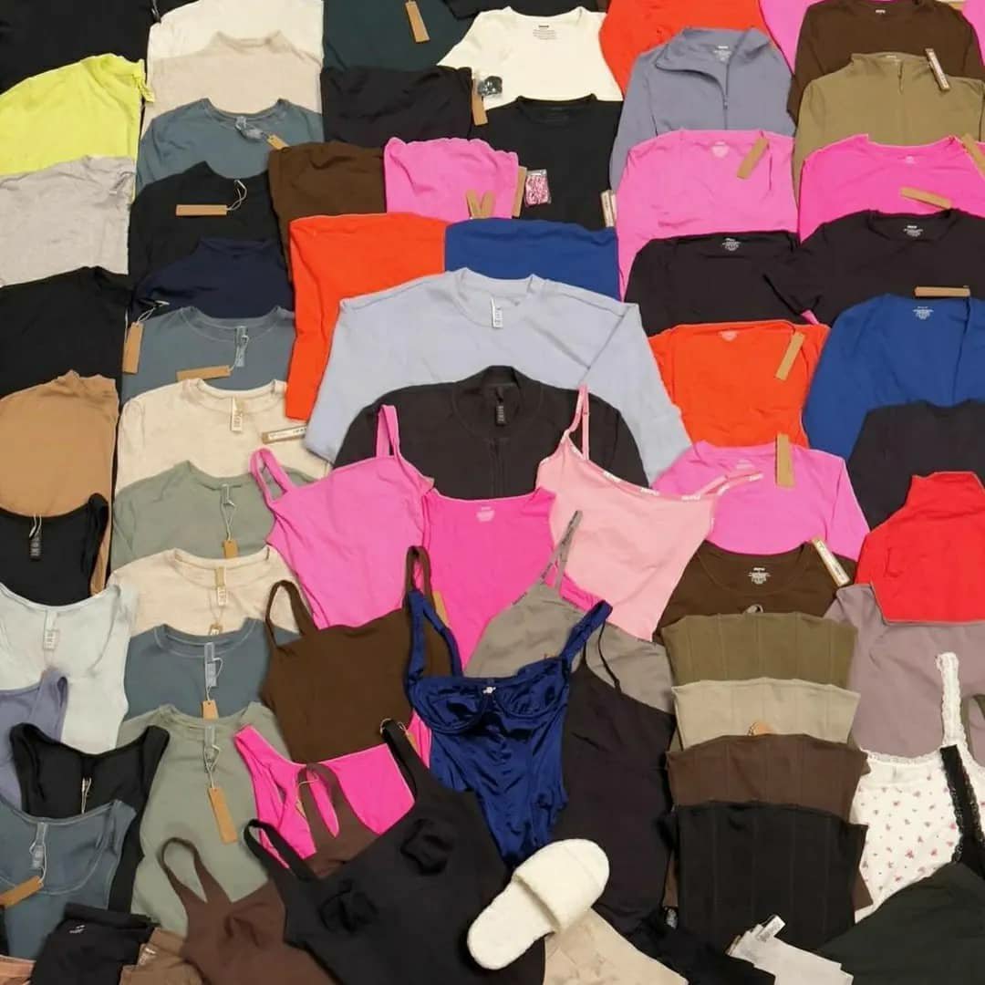 Skims Clothing Liquidation Pallet — 300+ Authentic Pieces, Wholesale