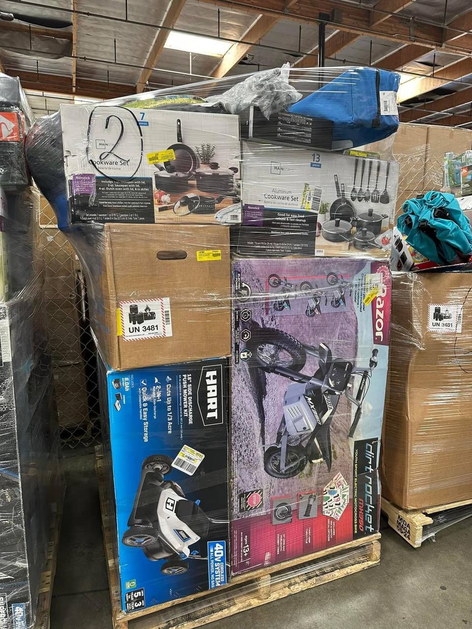 Walmart Electronics Liquidation Pallet 2 — 160 Units, Free S